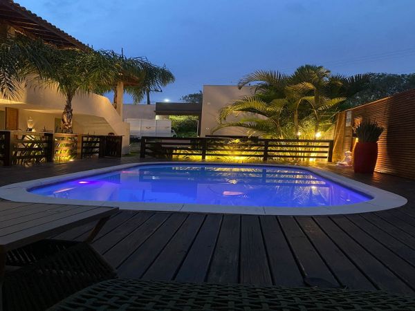 Vista Piscina da Pousada Rosa Karioka na Praia do Rosa 